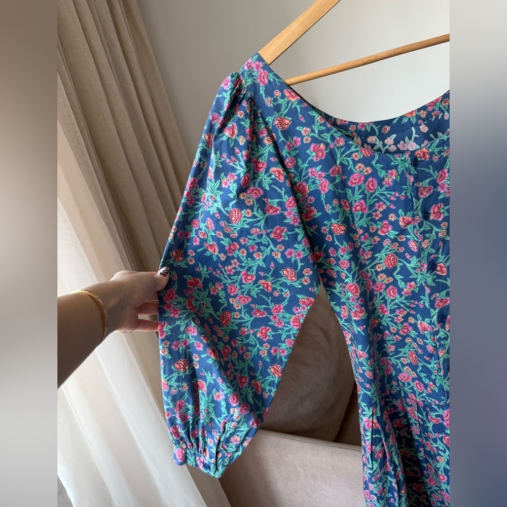 Komil Floral Cotton Dress Blue S
Vintage Feel - Picture 4 of 14